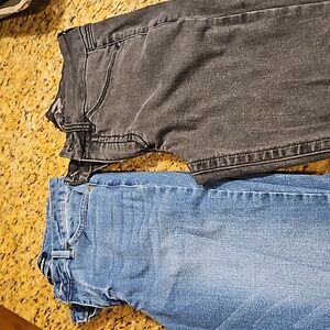 2 pair of jeans